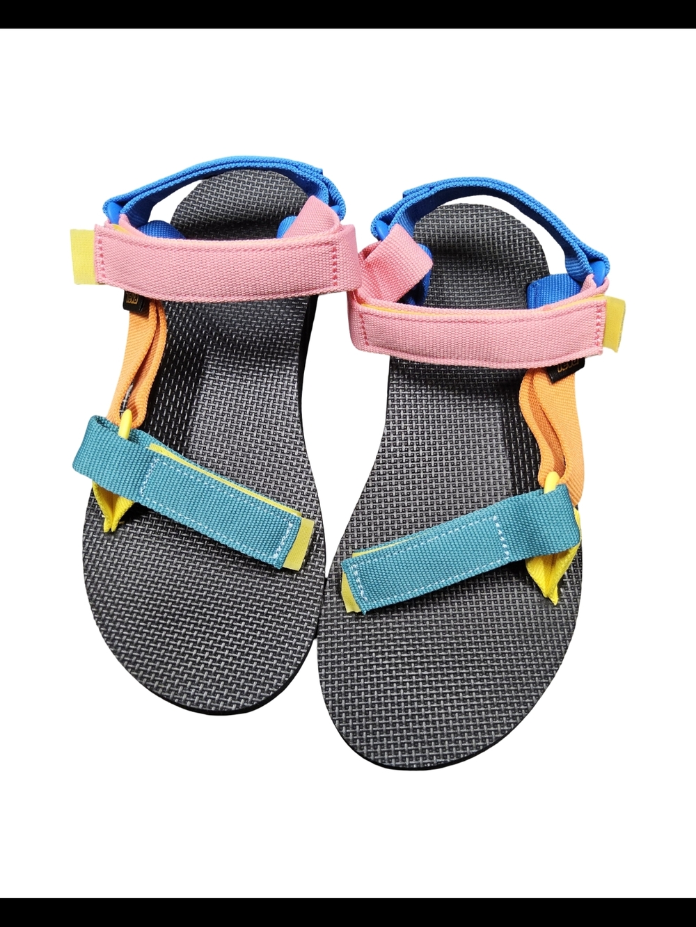 NWOT Womens size 8 Teva Colorblock Sandals